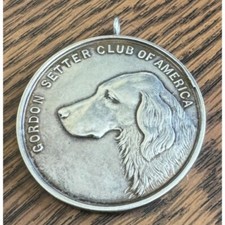 Vintage dog award - vintage, medal