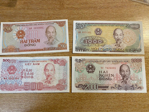 Vietnam set banknotes - 4,