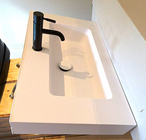 White gloss ceramic - white, wall