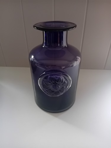 Dartington amethyst bottle - dartington,