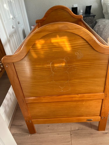 Obaby cot bed - bearcot,