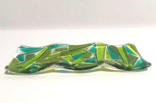 Abstract modernist fused art - modernist,