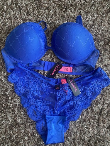 Bnwts blue senza bra and - la,