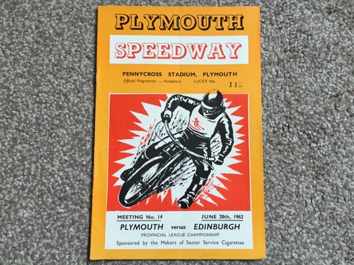 Plymouth edinburgh 28 6 62 - plymouth, v