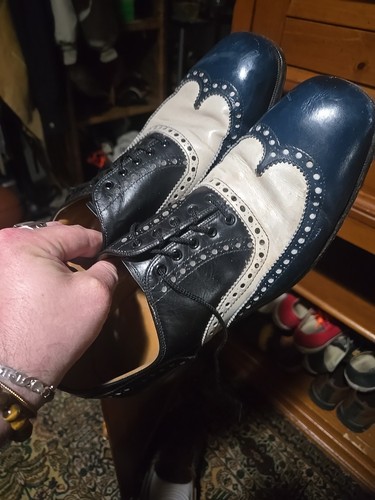 Mens rockabilly wingtipped - rockabilly,