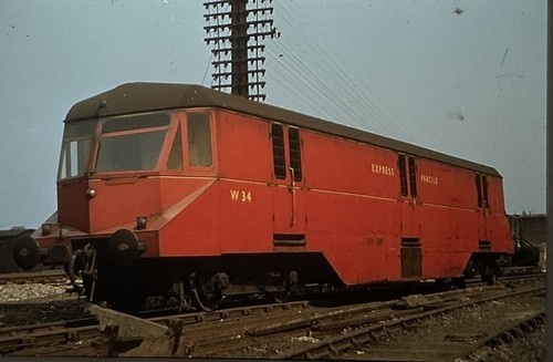 35mm slide gwr - 35mm, railcar.
