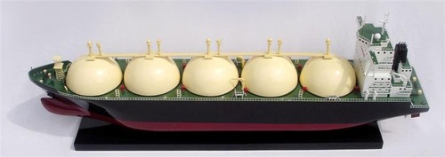 Model ship gas tanker - ship,