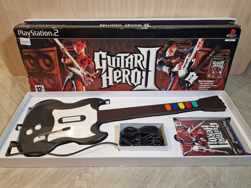 Ps2 boxed guitar hero gibson - ps2,