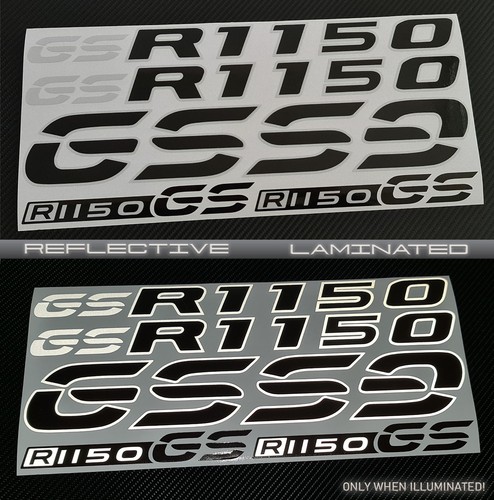 Reflective decals stickers