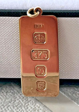 9ct solid gold ingot 5 - ingot, 9.5