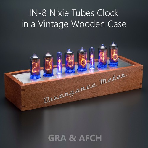 Nixie tubes clock - tubes, vintage