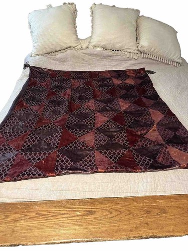 Vtg patchwork block print - block,