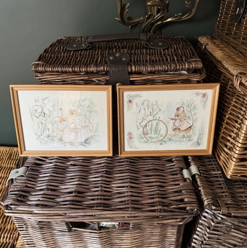 Pair original watercolours - original,