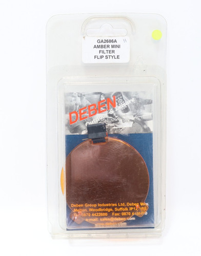 Deben mini flip filter amber - mini,