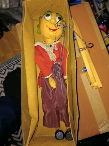 Boxed pelham turnip puppet - pelham, mr
