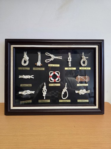 Framed nautical sailing - nautical,