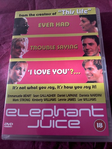 Elephant juice dvd - elephant,