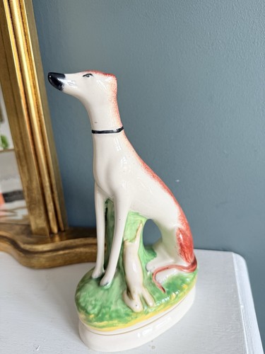 Vintage staffordshire whippet - ,