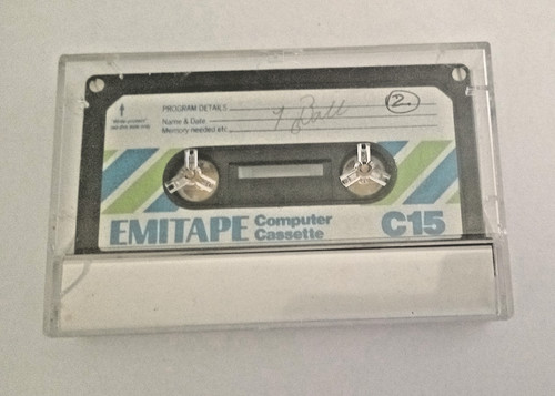 Emi c15 vintage used - vintage, cassette
