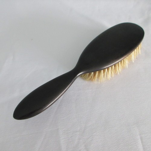 Antique ebony hair brush - ebony,