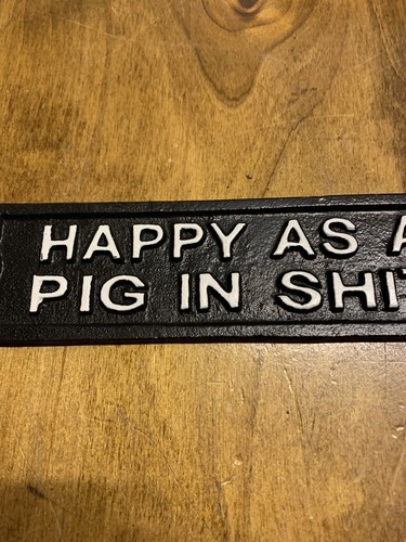 Happy pig sh - happy, as