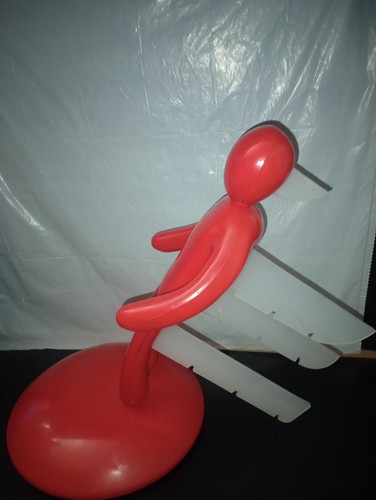 Red stabbed man 5 - red, knife