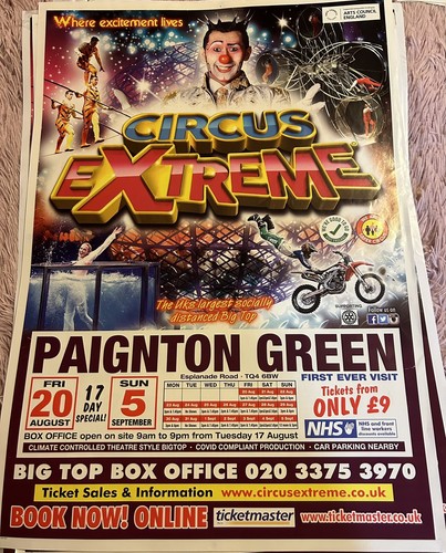 Circus extreme poster - circus,