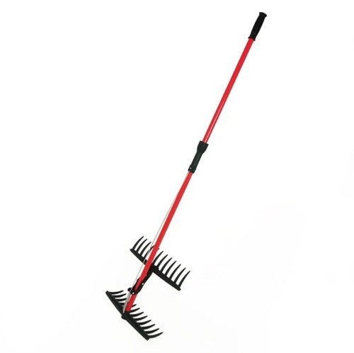 Clamshell leaf rake - clamshell,