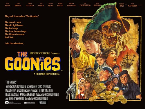 The goonies 1985 quad poster - the,