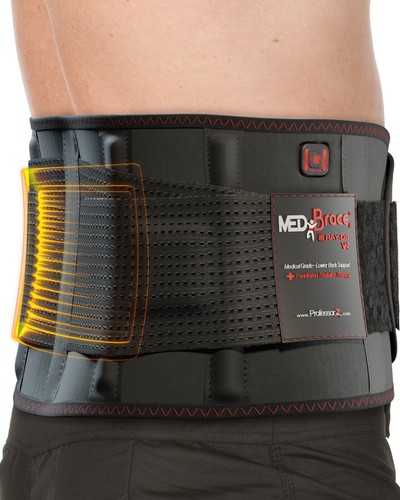 Heated back support - back,