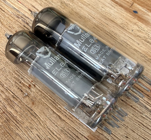 Matched pair mullard el84 - pair, rm1
