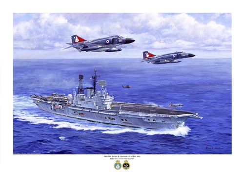 Hms ark royal - royal, with
