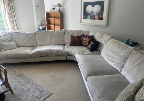 Duresta sofa cream - used, 8