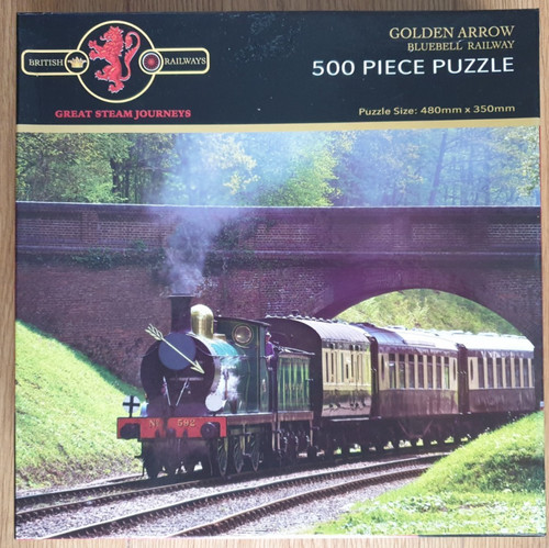 Jigsaw puzzle 500pc golden - jigsaw, "golden