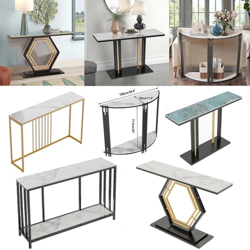 Streamlined marble console - streamlined,