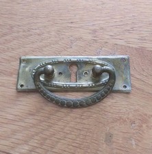 Vintage solid brass drop - vintage,