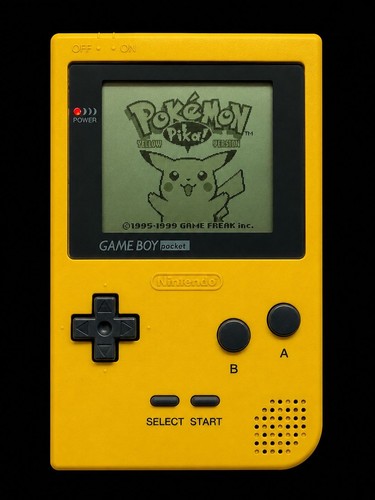 Game boy pocket yellow - game,