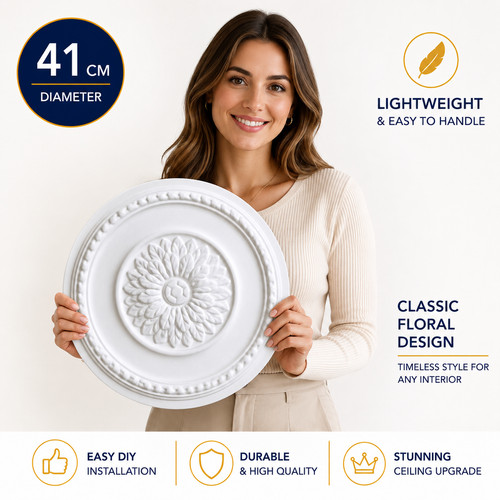 Ceiling rose premium - premium, medium