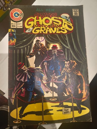 Charlton comics many ghosts - charlton,