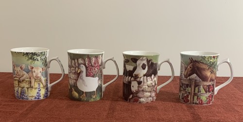 Fenton china farmyard - 4,