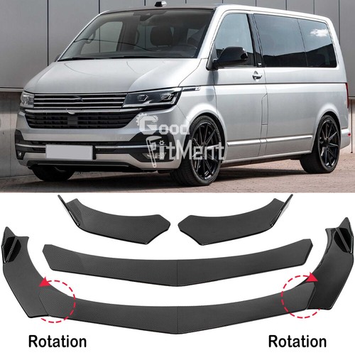Carbon fiber look front bumper - fiber,