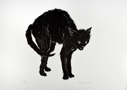 Schmid cat signed original - schmid,, [signed