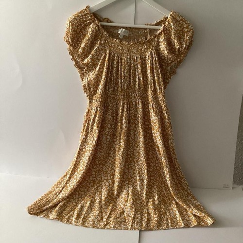 Dress apricot mini - dress, with