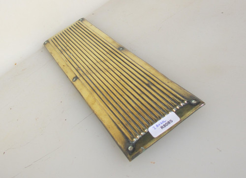 Victorian brass finger plate - victorian,