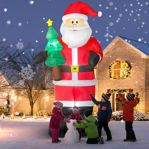 245cm inflatable santa claus - 245cm,
