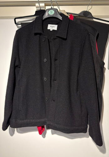 Wax london black wool - black,