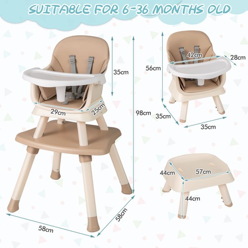 Baby high chair convertible - baby,