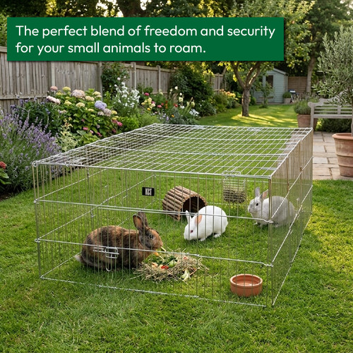 Kct metal pet playpen outdoor - metal,