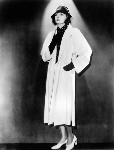 Greta garbo presenting coat - garbo,