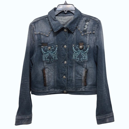 Double ranch denim jacket - double,